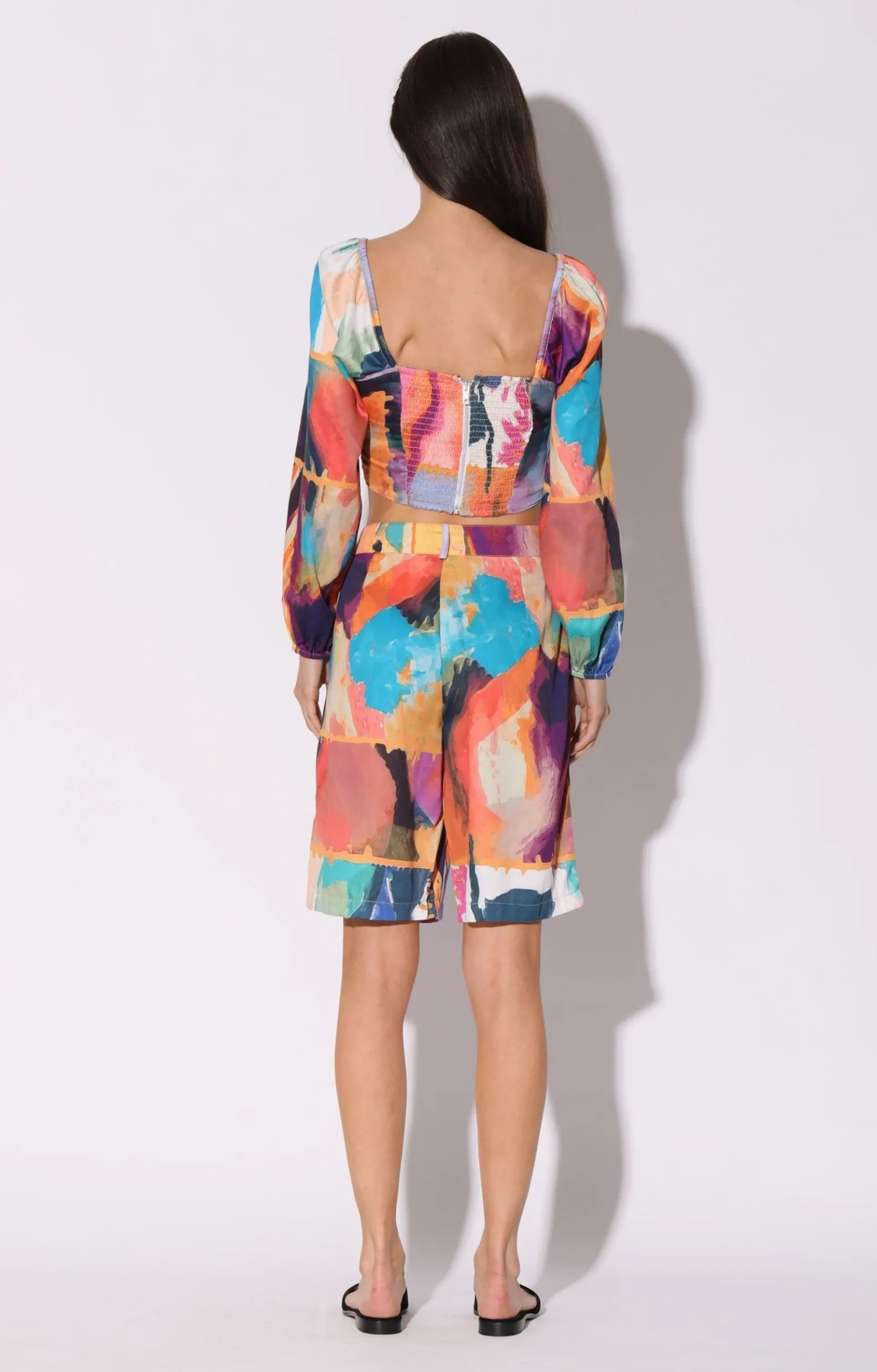 Tops>Walter Baker Aimee Top, Mod Abstract