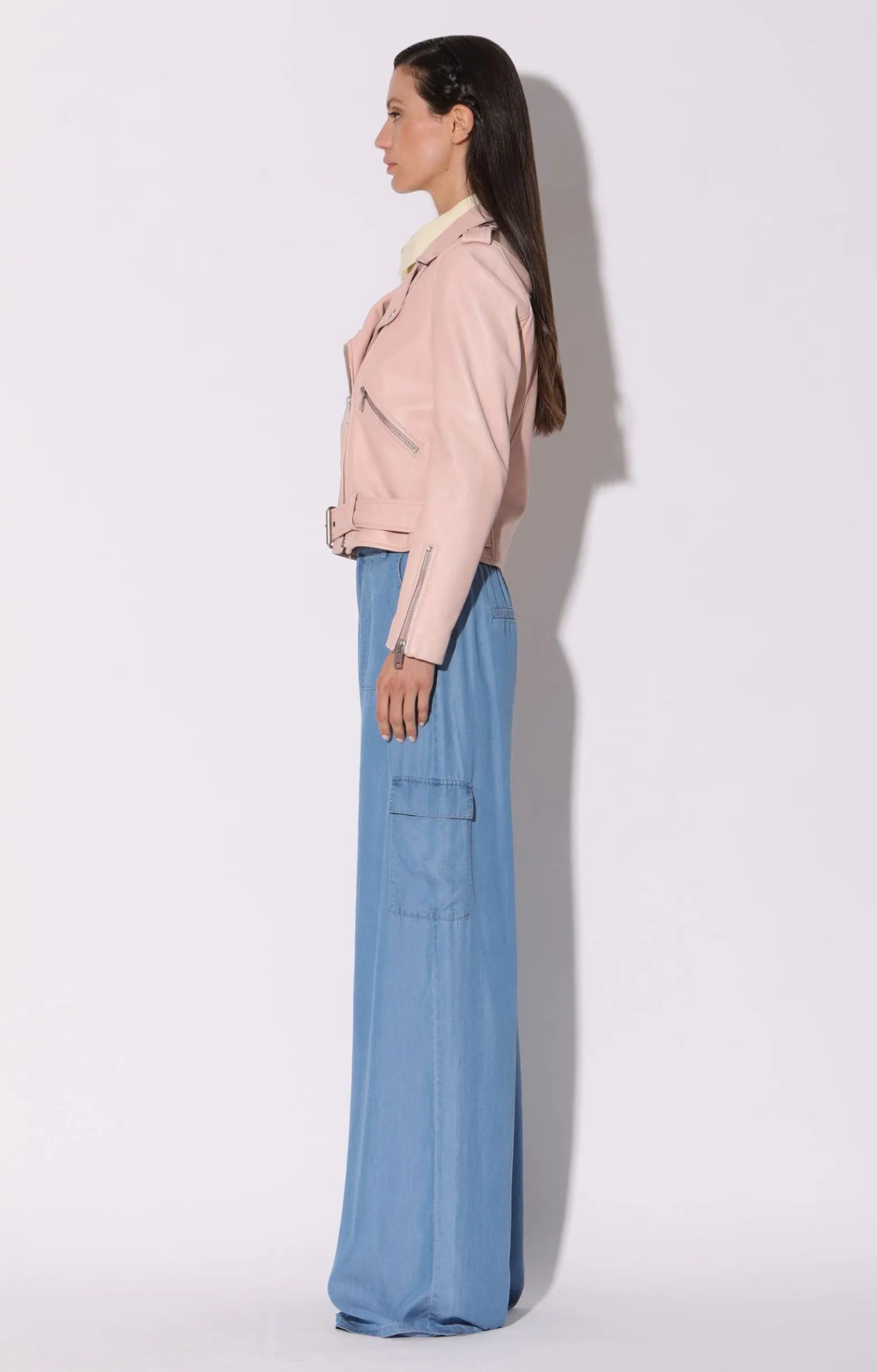 Jackets>Walter Baker Allison Jacket, Ballet-Leather