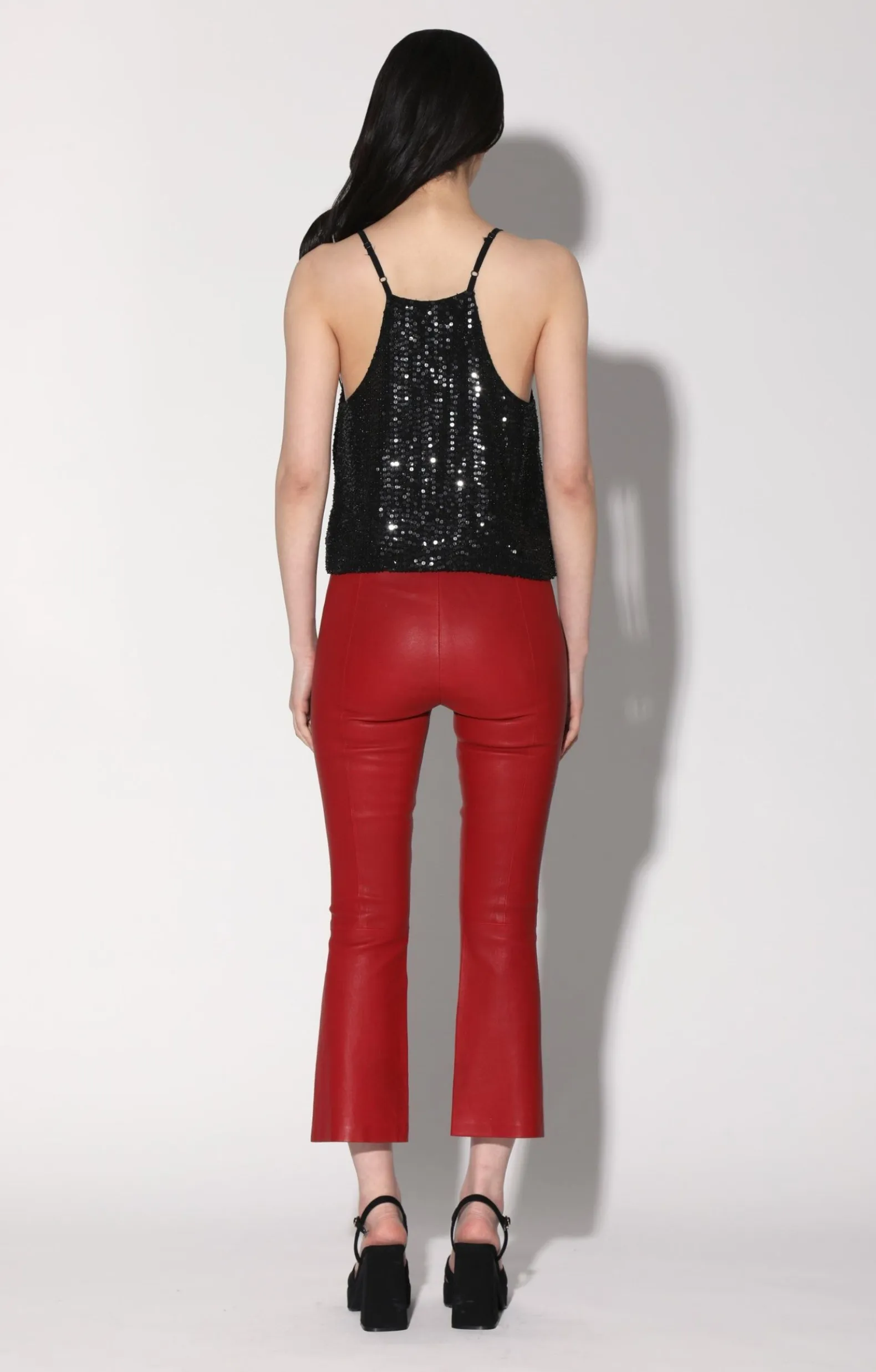 Tops>Walter Baker Amber Top, Black Beading