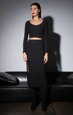 Tops>Walter Baker Arlene Top, Black