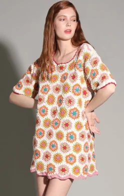Dresses>Walter Baker Bellamy Tunic, Capri Crochet