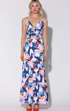 Bottoms>Walter Baker Bonita Skirt, Brushstroke Daisy