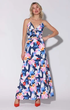 Bottoms>Walter Baker Bonita Skirt, Brushstroke Daisy