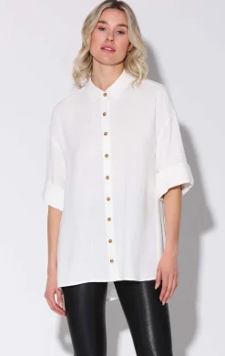 Tops>Walter Baker Brooklyn Top, Ivory