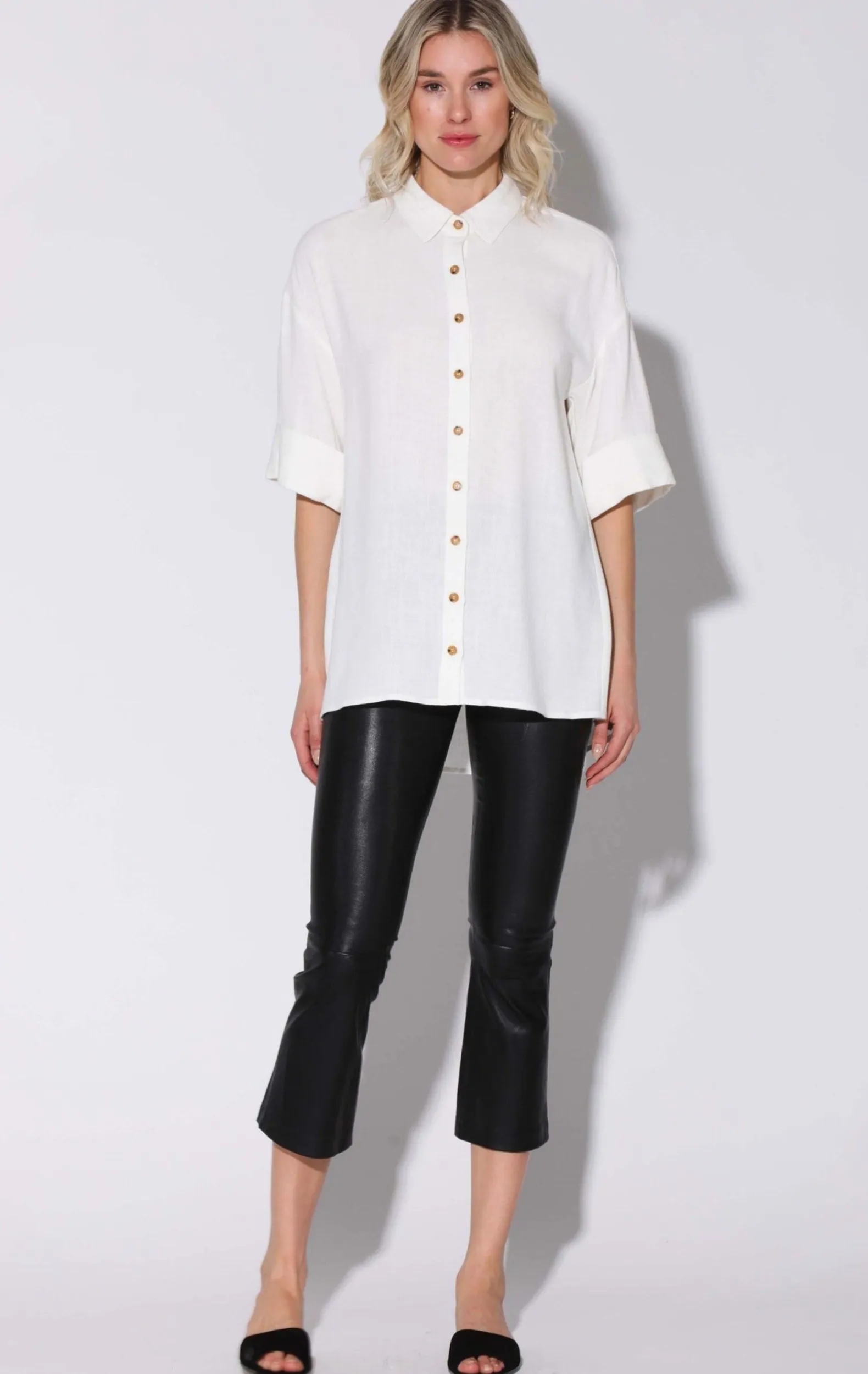 Tops>Walter Baker Brooklyn Top, Ivory
