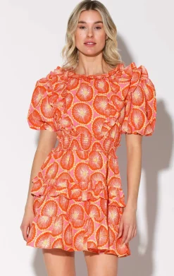 Dresses>Walter Baker Ciara Dress, Orange Blossom