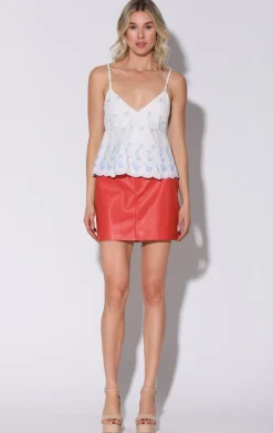 Tops>Walter Baker Claire Top, Maui Eyelet
