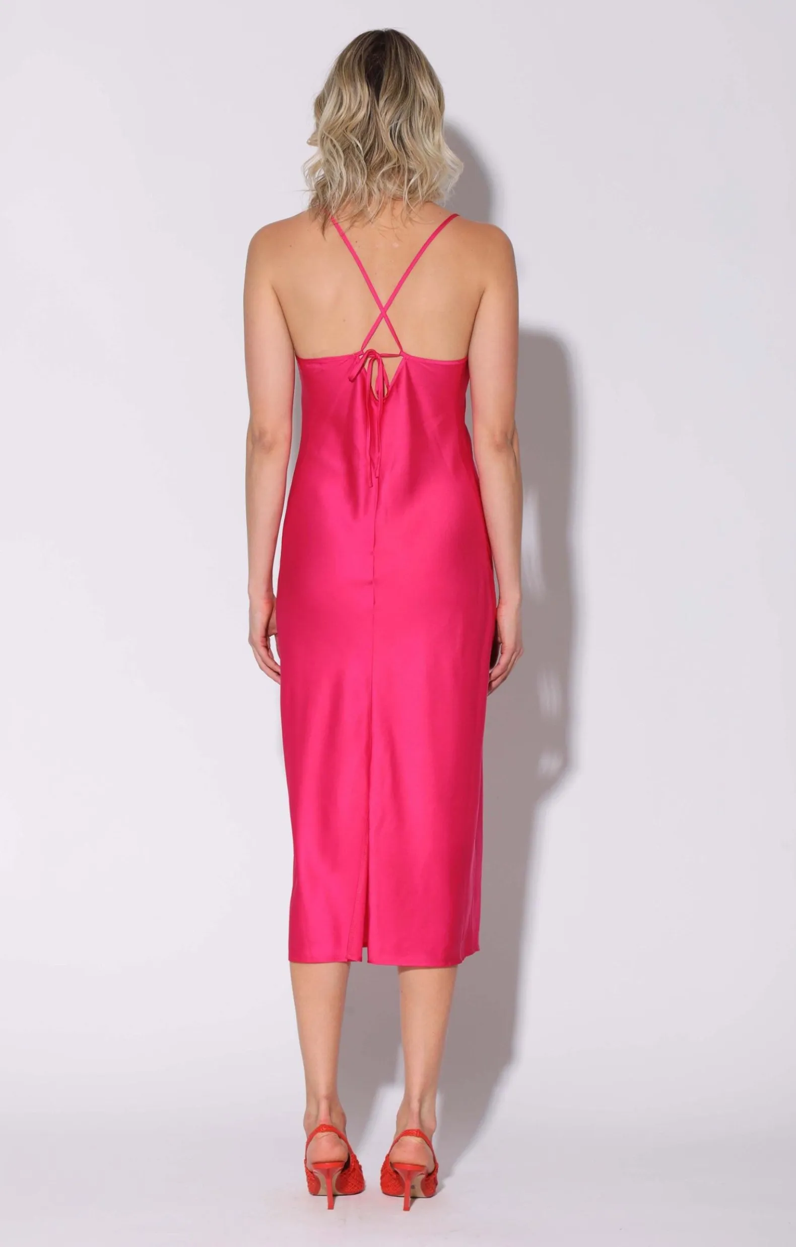 Dresses>Walter Baker Dani Dress, Bright Pink