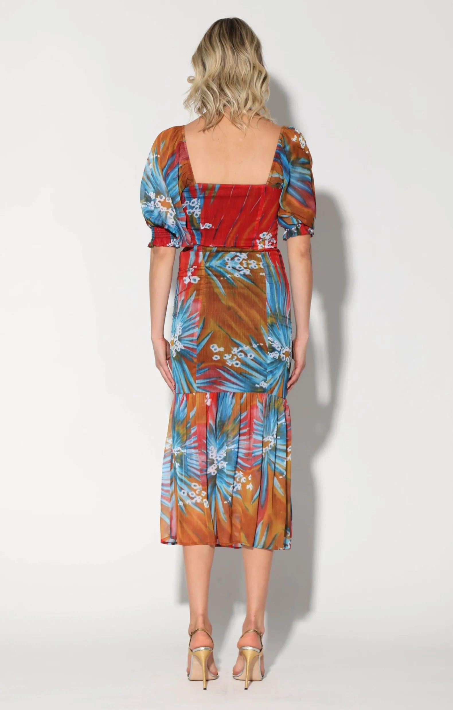 Dresses>Walter Baker Danielle Dress, Rio Palm
