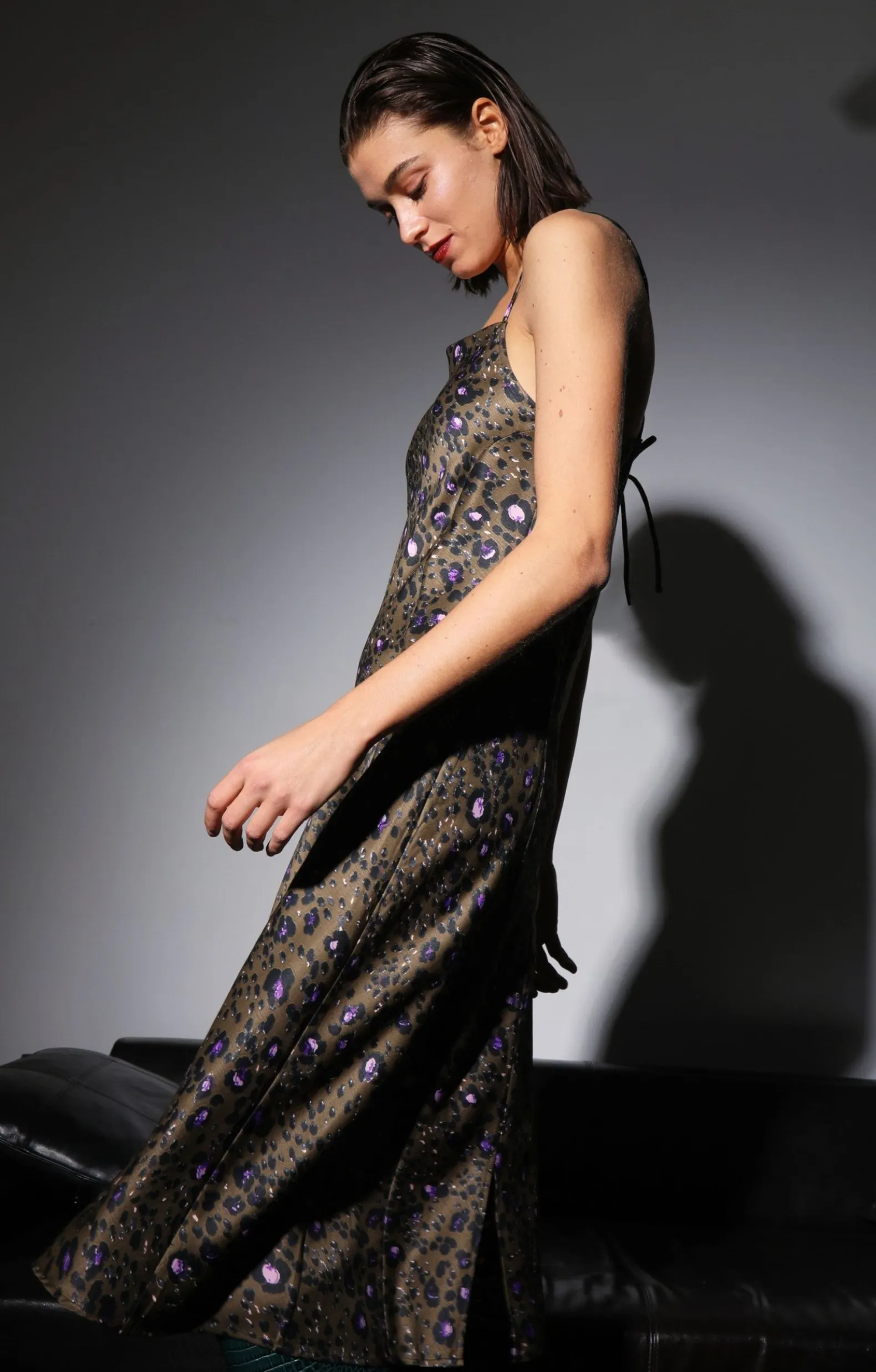 Dresses>Walter Baker Darianne Dress, Olive Leopard