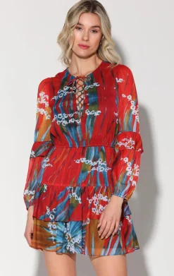 Dresses>Walter Baker Devina Dress, Rio Palm