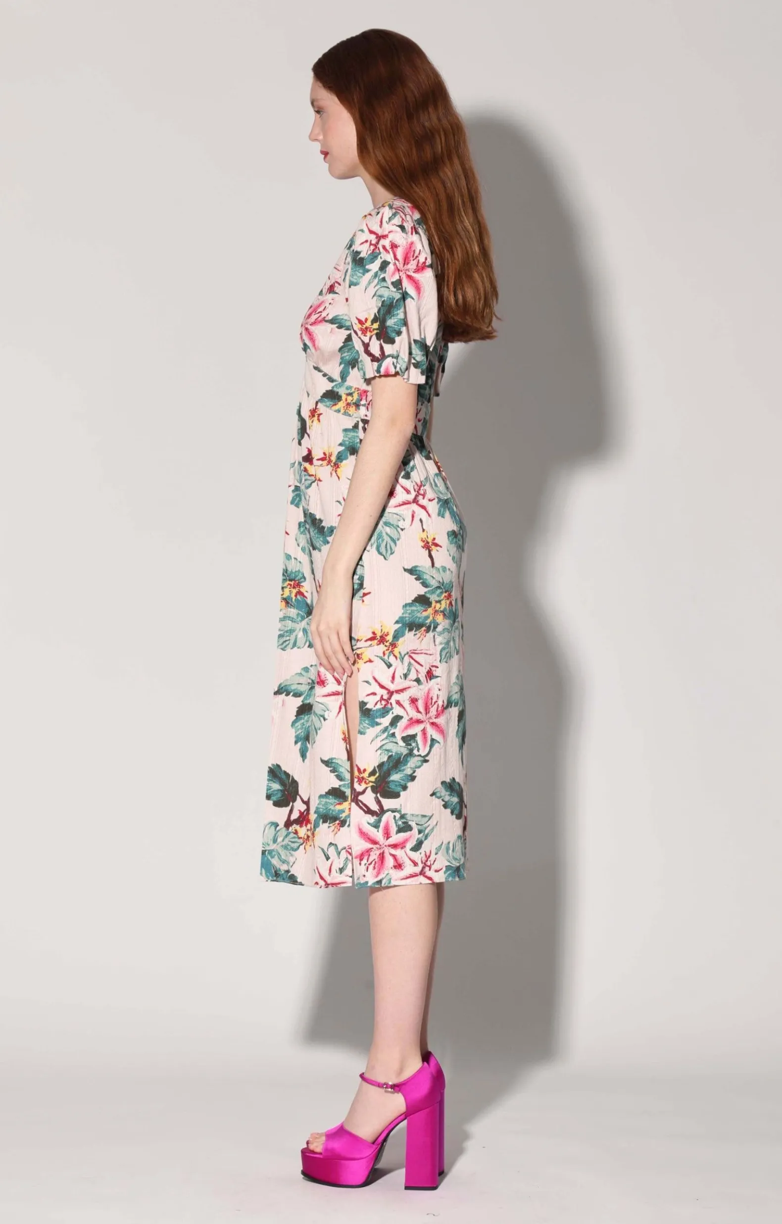 Dresses>Walter Baker Fabienne Dress, Blush Azalea