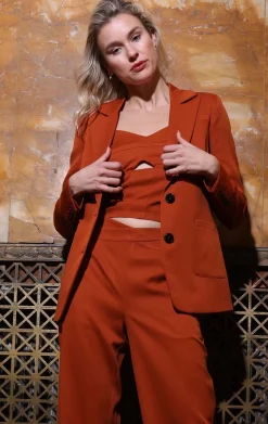 Jackets>Walter Baker Felix Blazer, Cinnamon