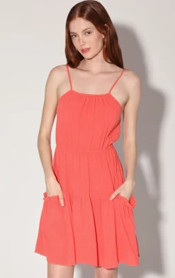 Dresses>Walter Baker Gloria Dress, Papaya
