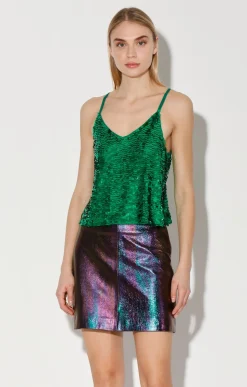 Tops>Walter Baker Haley Top, Emerald