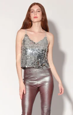 Tops>Walter Baker Haley Top, Silver