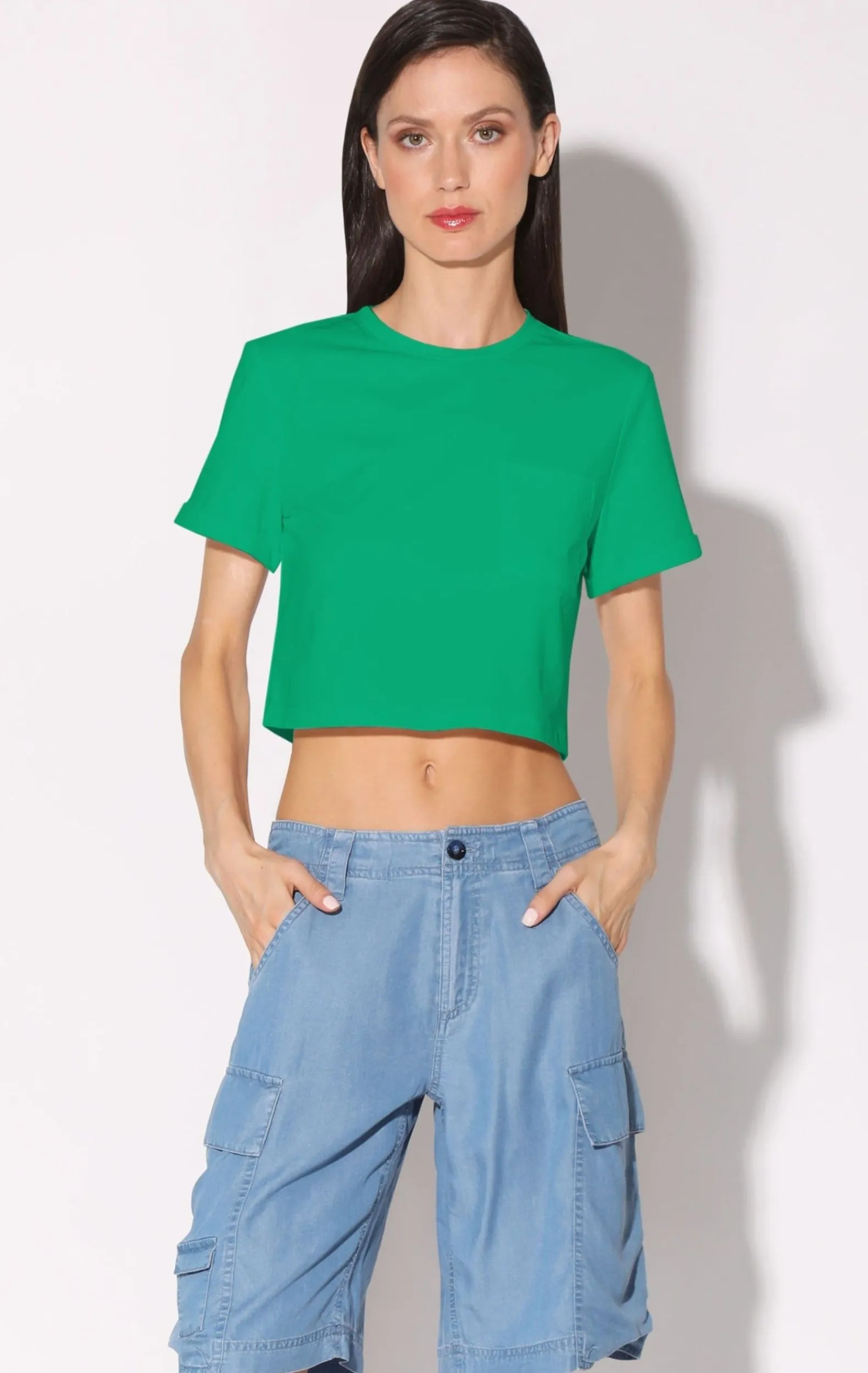 Tops>Walter Baker Halsey Top, Green