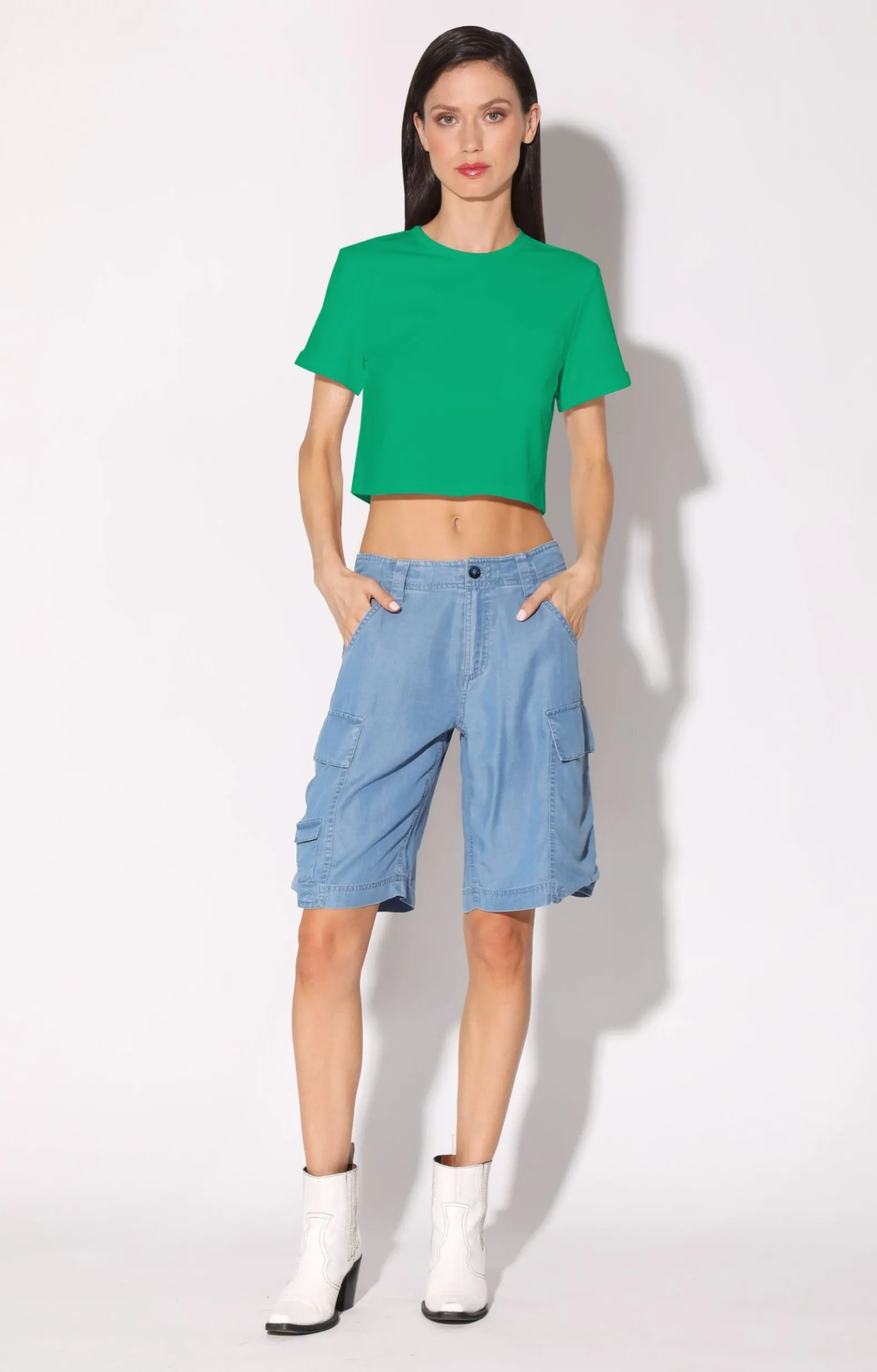 Tops>Walter Baker Halsey Top, Green