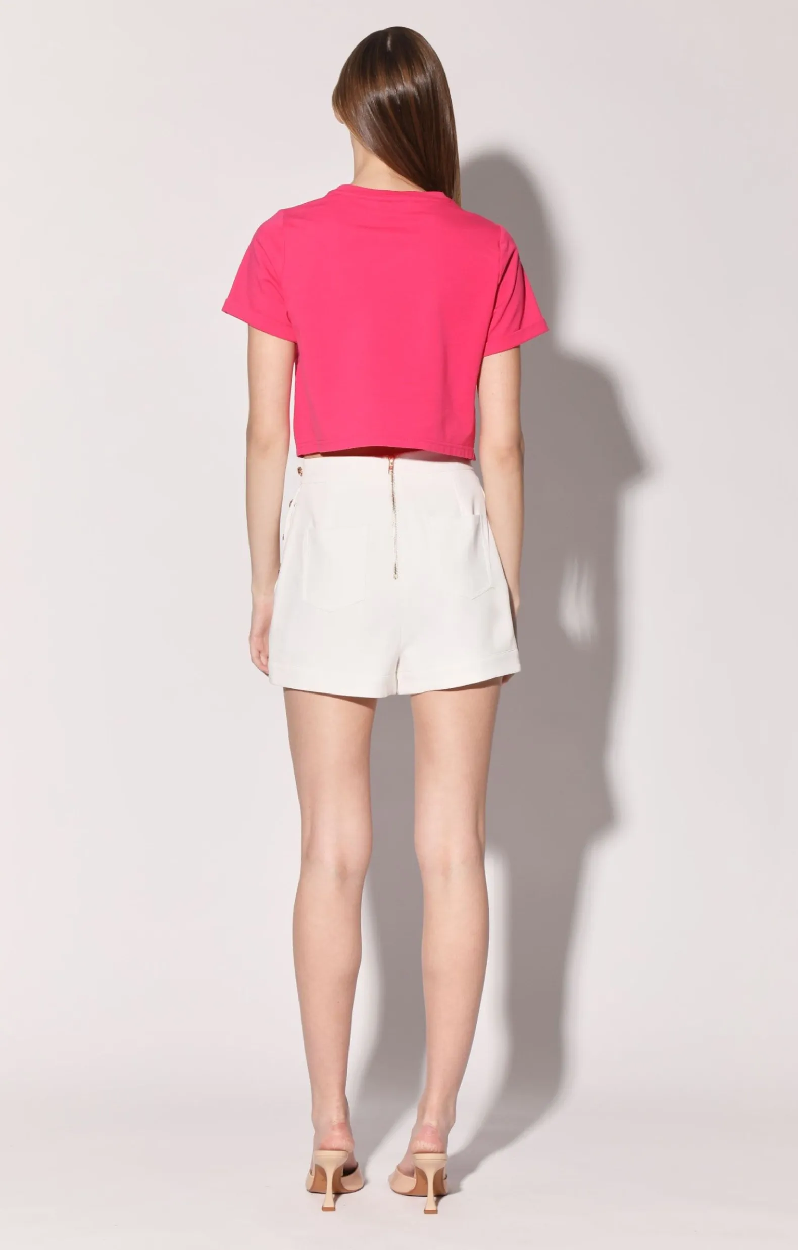 Tops>Walter Baker Halsey Top, Hot Pink