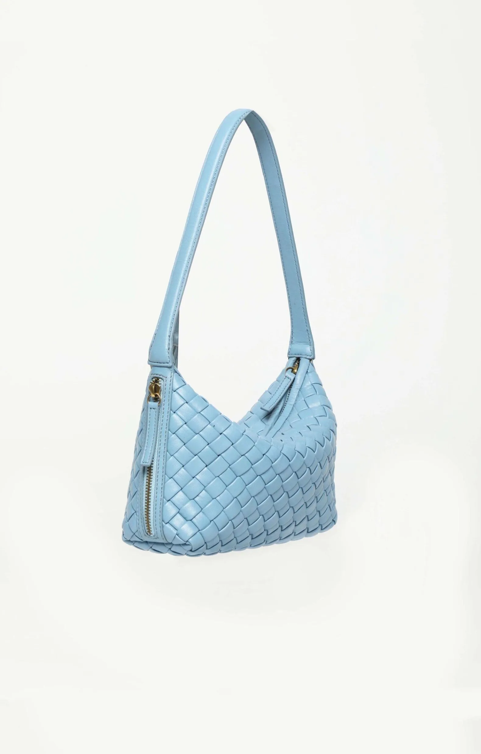 Handbags>Walter Baker Hazel Shoulder, Sky Blue