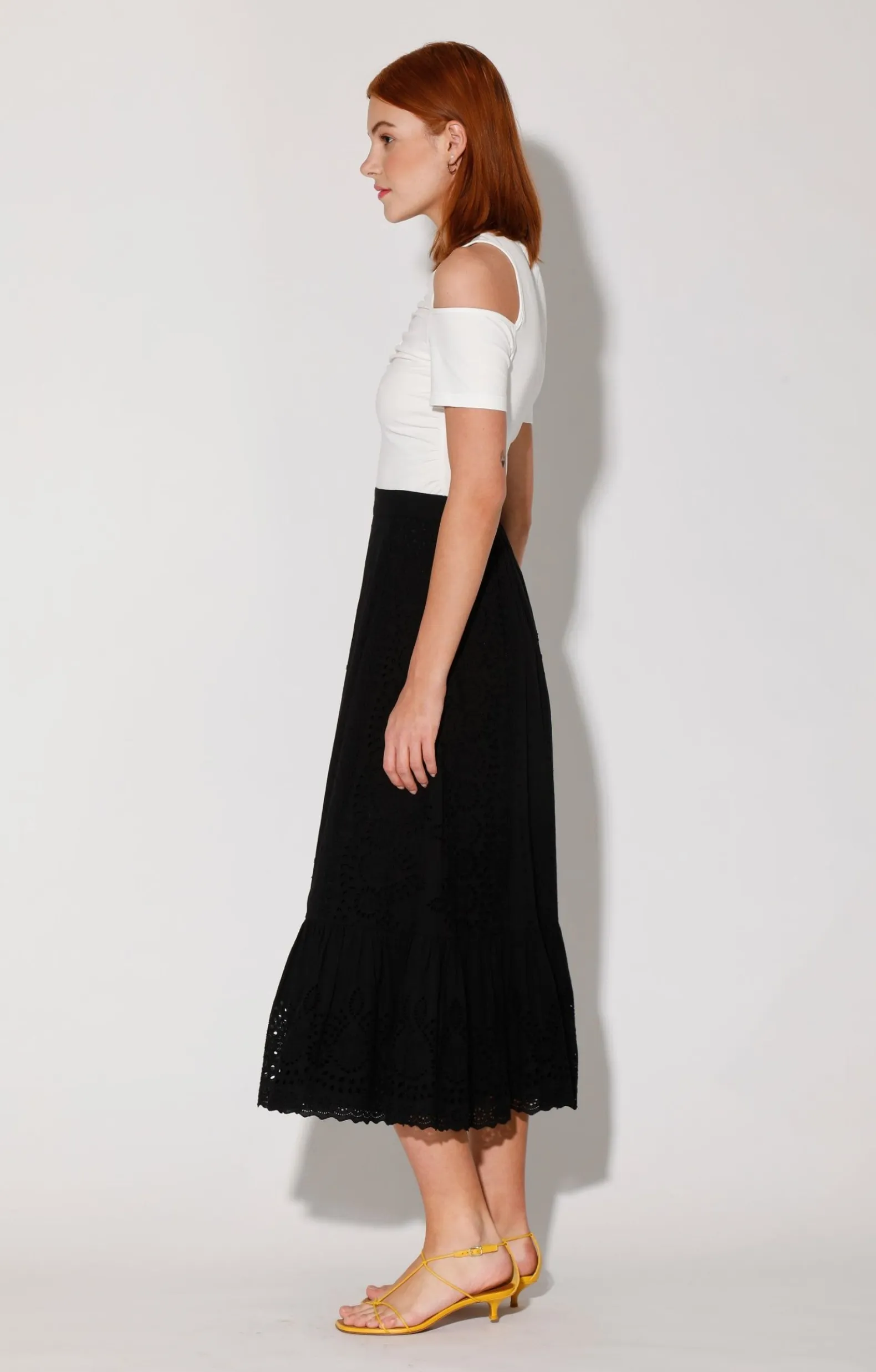 Bottoms>Walter Baker Hilani Skirt, Samba Eyelet