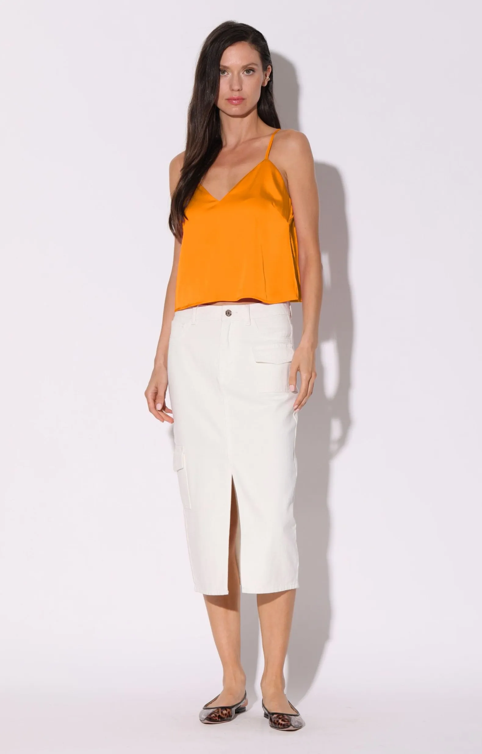 Tops>Walter Baker Hollis Top, Mandarin