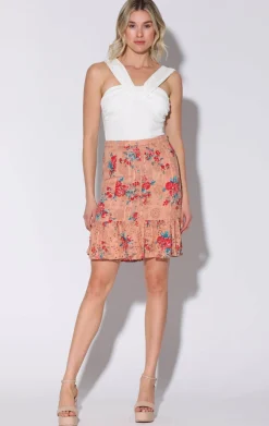 Bottoms>Walter Baker Ilaria Skirt, Botanical Eyelet