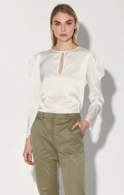 Tops>Walter Baker Kimberly Top, Ivory