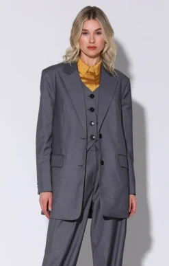 Jackets>Walter Baker Kira Blazer, Grey