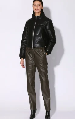 Jackets>Walter Baker Lorenza Jacket, Black-Leather