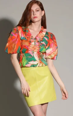 Tops>Walter Baker Lovina Top, Morning Glory