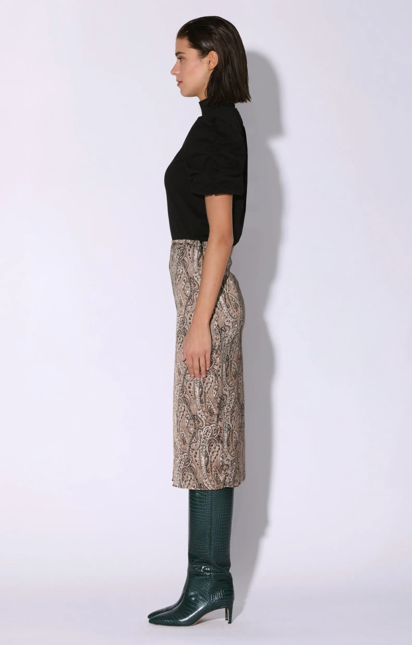 Bottoms>Walter Baker Maisy Skirt, Desert Paisley