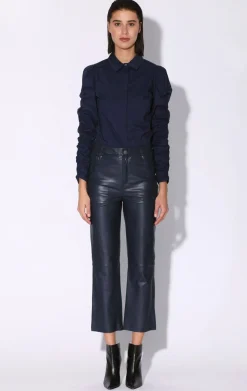 Tops>Walter Baker Marcella Top, Navy