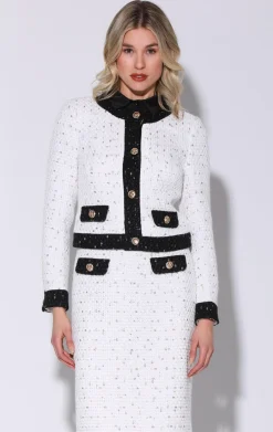 Jackets>Walter Baker Meranda Jacket, Parisian Tweed Combo