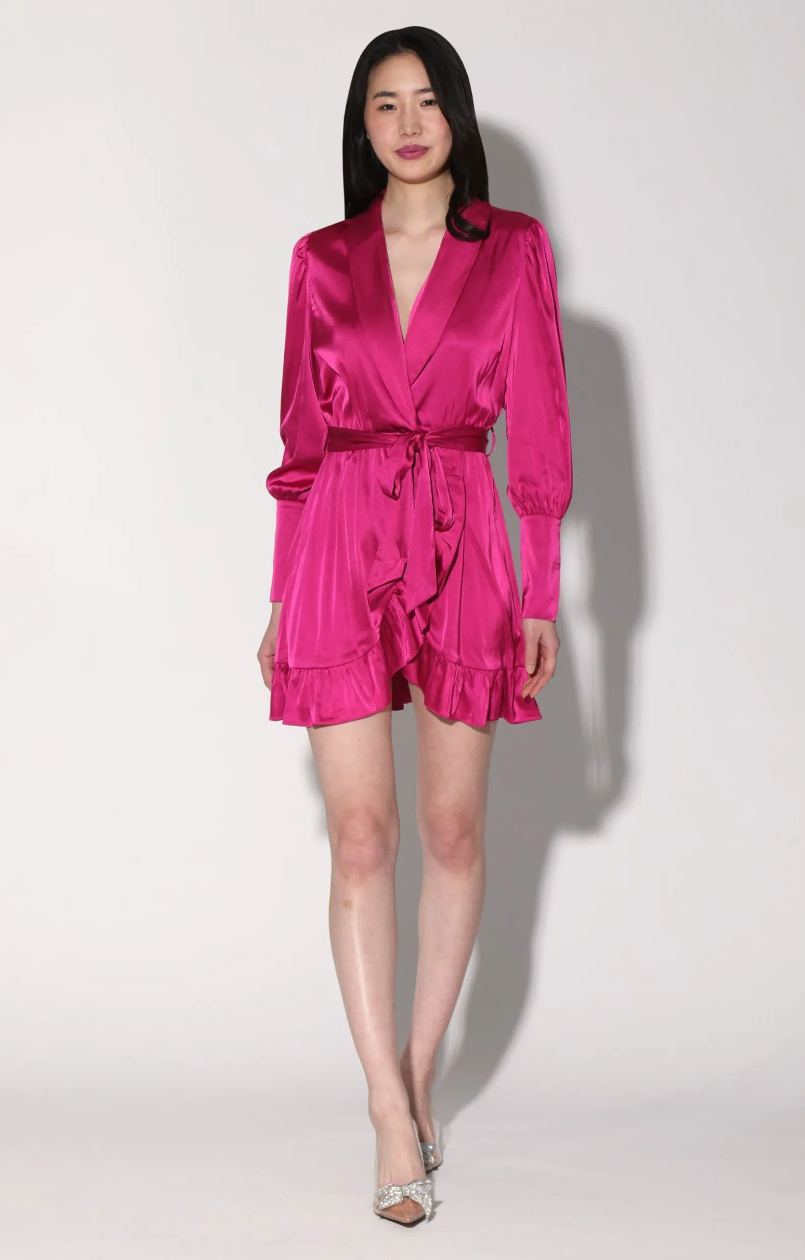 Dresses>Walter Baker Myra Dress, Deep Pink