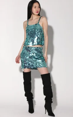 Bottoms>Walter Baker Nadene Skirt, Atlantis Piette