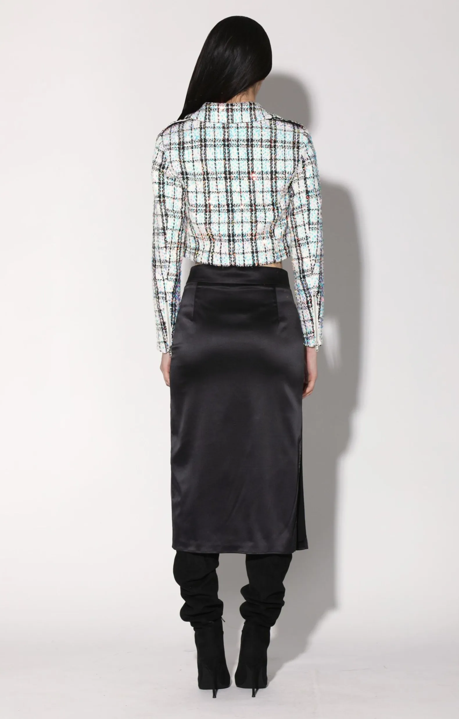 Jackets>Walter Baker Renae Jacket, Broadway Tweed White