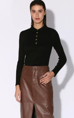 Tops>Walter Baker Ressie Top, Black