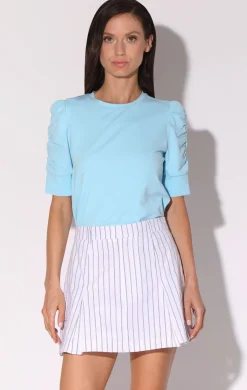 Tops>Walter Baker Skippy Top, Light Blue