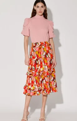 Tops>Walter Baker Stephie Top, Blush