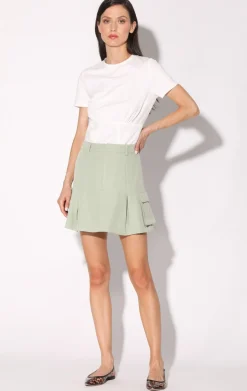 Bottoms>Walter Baker Thalia Skirt, Jade