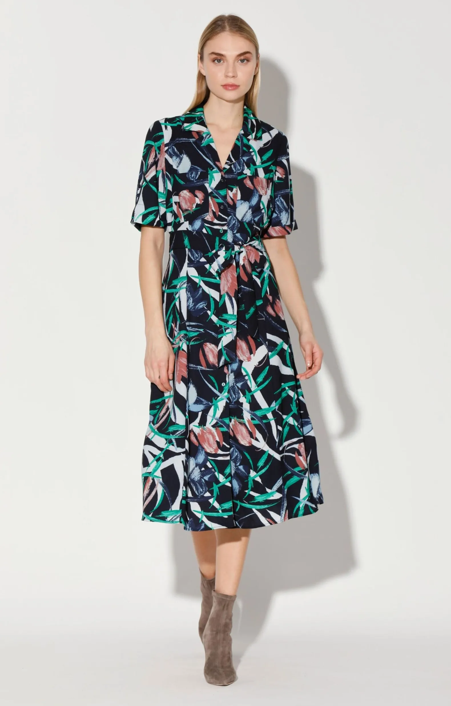 Dresses>Walter Baker Valencia Dress, Midnight Tulip