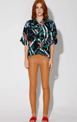 Tops>Walter Baker Veronica Top, Midnight Tulip