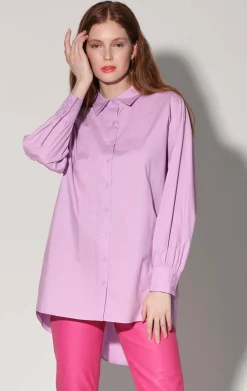 Tops>Walter Baker Vincenza Top, Lilac