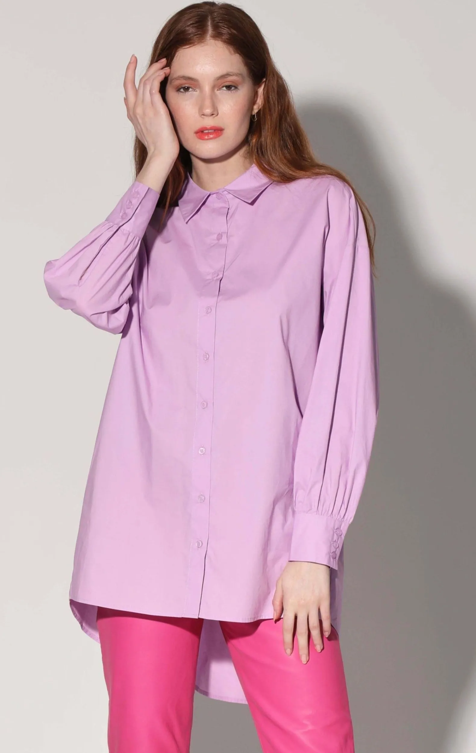 Tops>Walter Baker Vincenza Top, Lilac